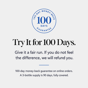 100-day money-back guarantee